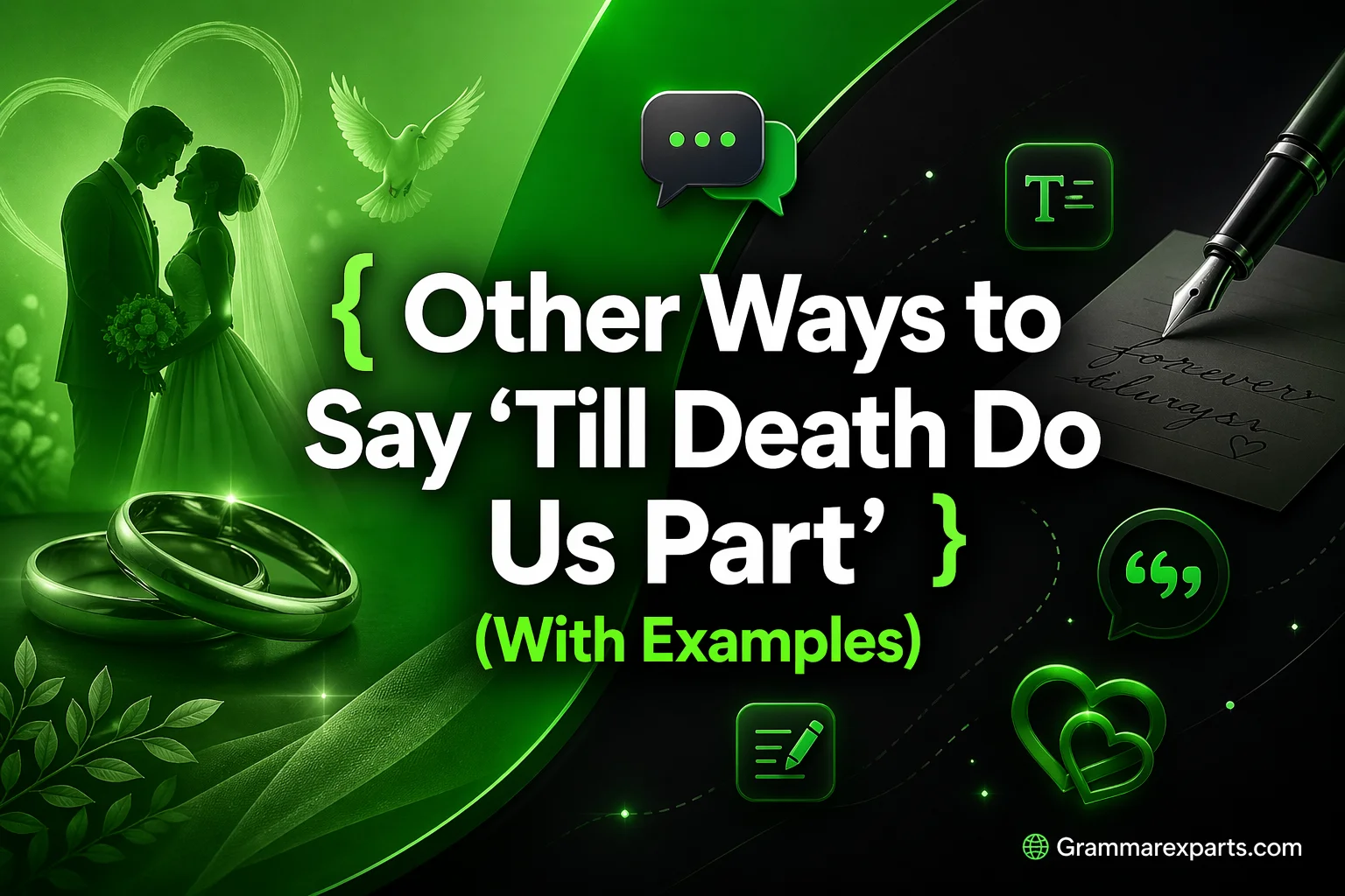 Other Ways to Say ‘Till Death Do Us Part’ (With Examples)