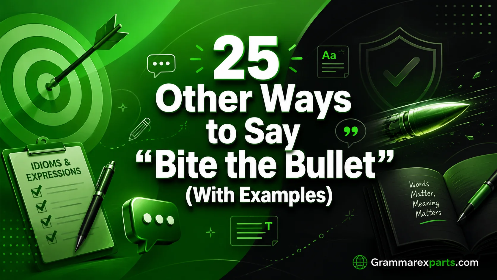 Other Ways to Say “Bite the Bullet” (With Examples)