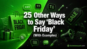 Other Ways to Say ‘Black Friday’ (With Examples)