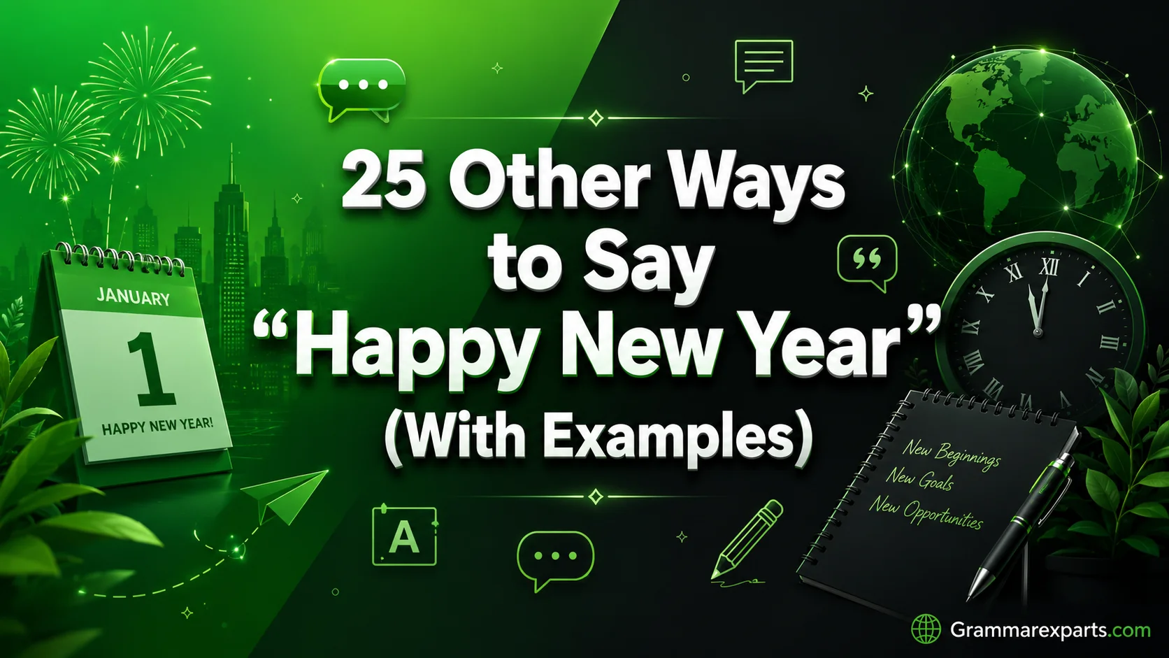 Other Ways to Say “Happy New Year” (With Examples)