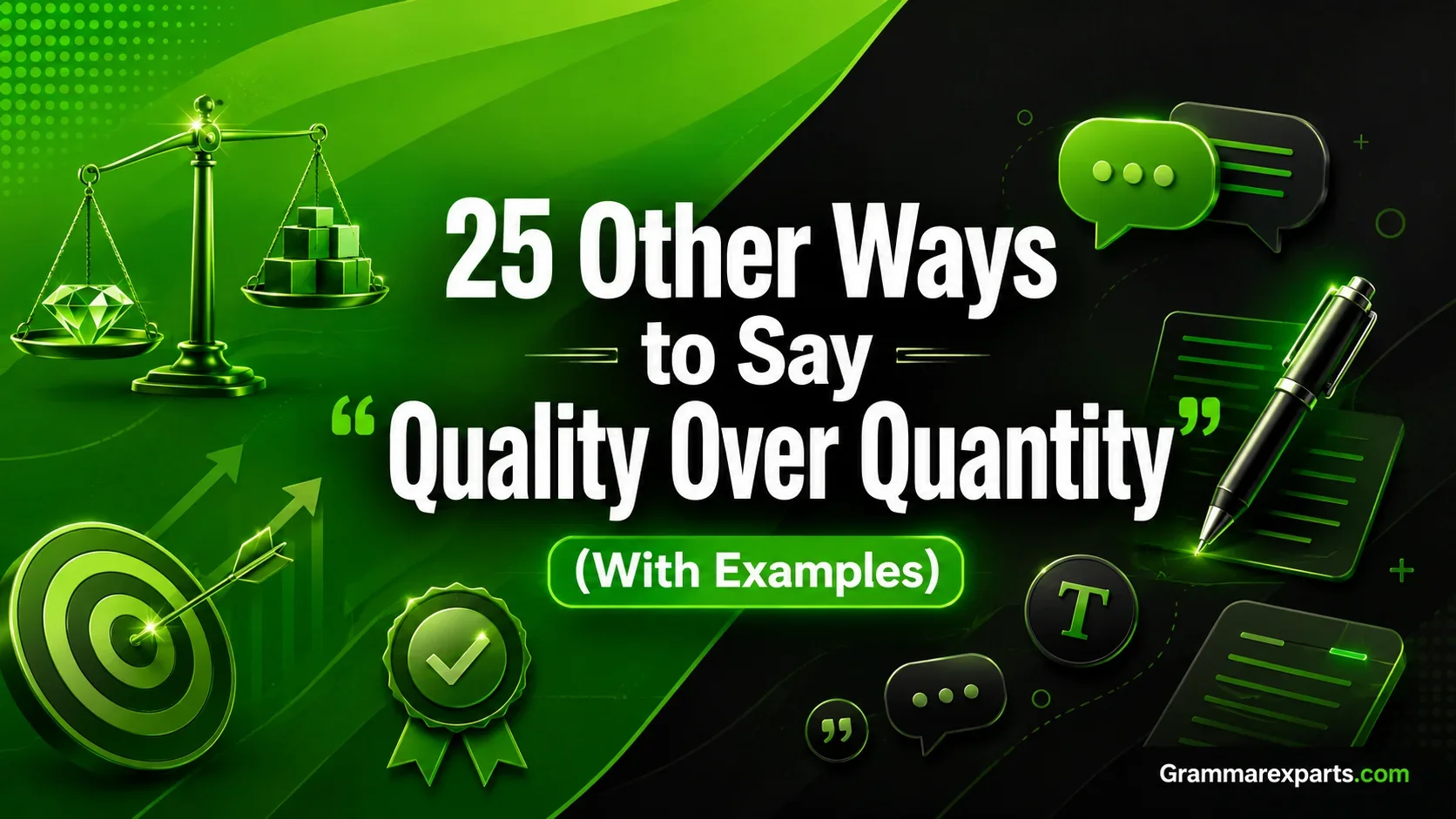 Other Ways to Say “Quality Over Quantity” (With Examples)