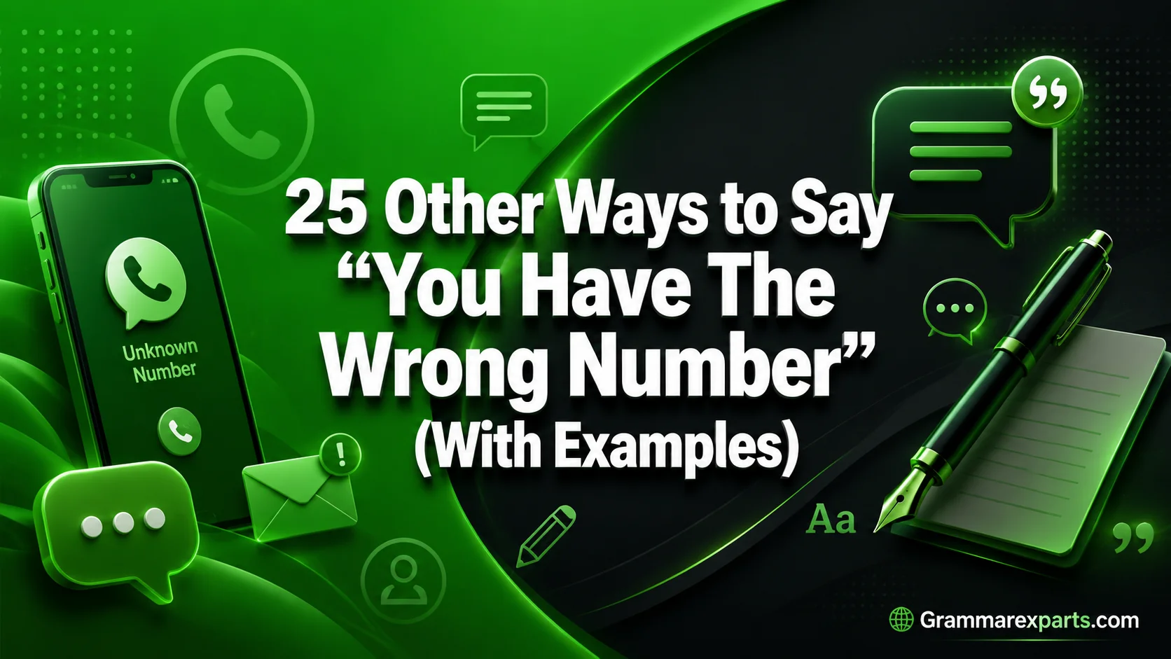 Other Ways to Say “You Have The Wrong Number” (With Examples)