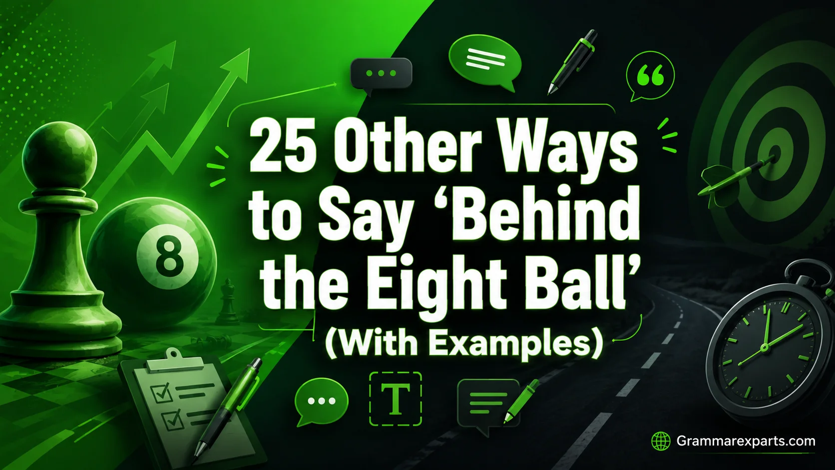 Other Ways to Say ‘Behind the Eight Ball’ (With Examples)