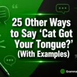 Other Ways to Say ‘Cat Got Your Tongue?’ (With Examples)