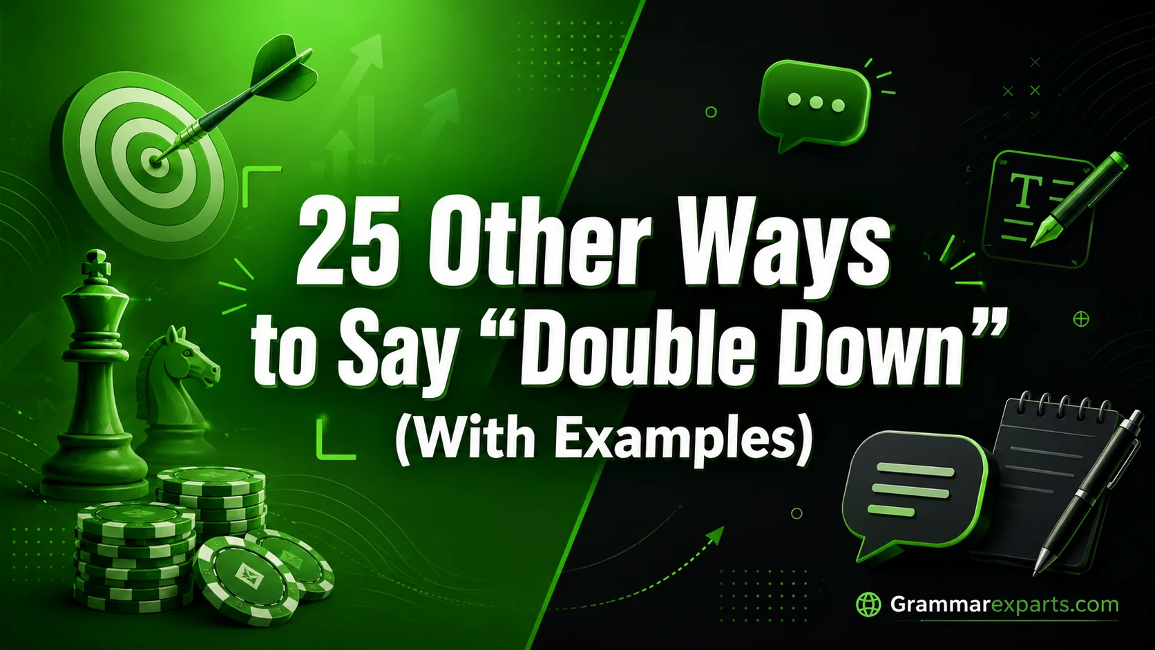 Other Ways to Say “Double Down” (With Examples)