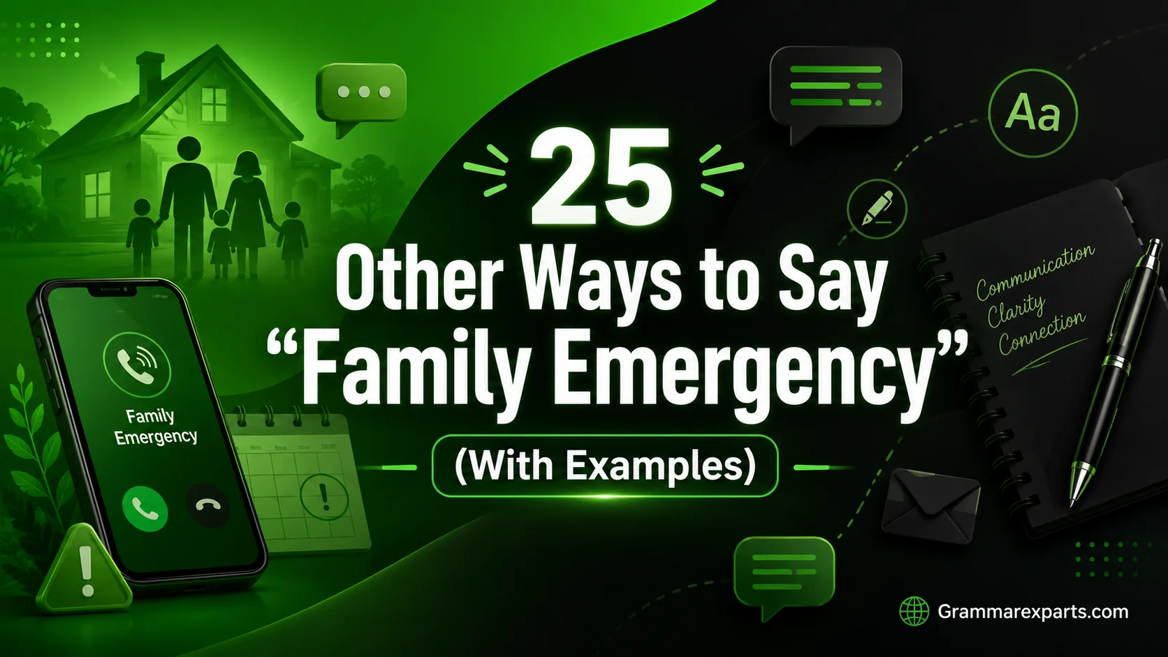 Other Ways to Say “Family Emergency” (With Examples)