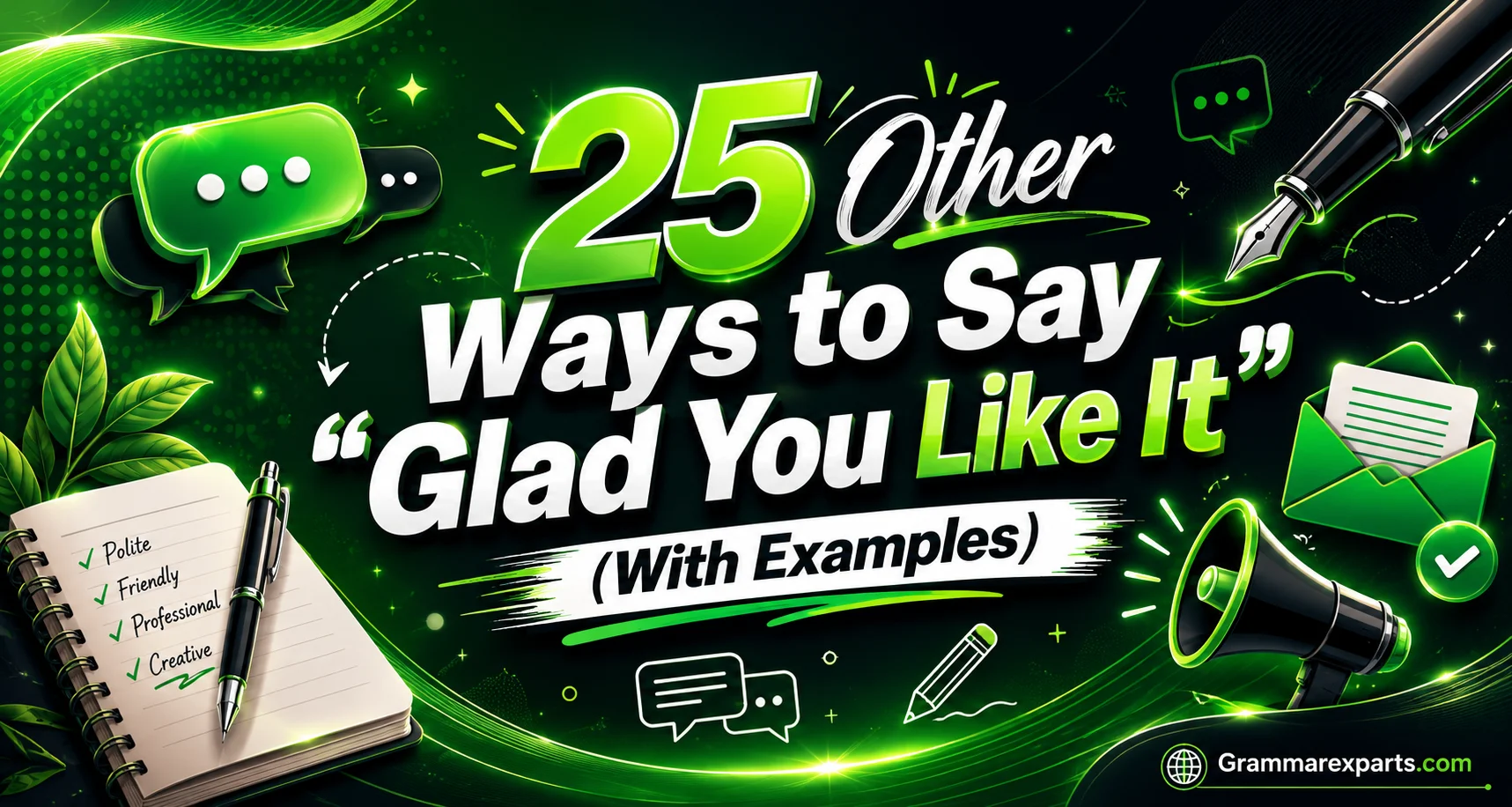 Other Ways to Say “Glad You Like It” (With Examples)