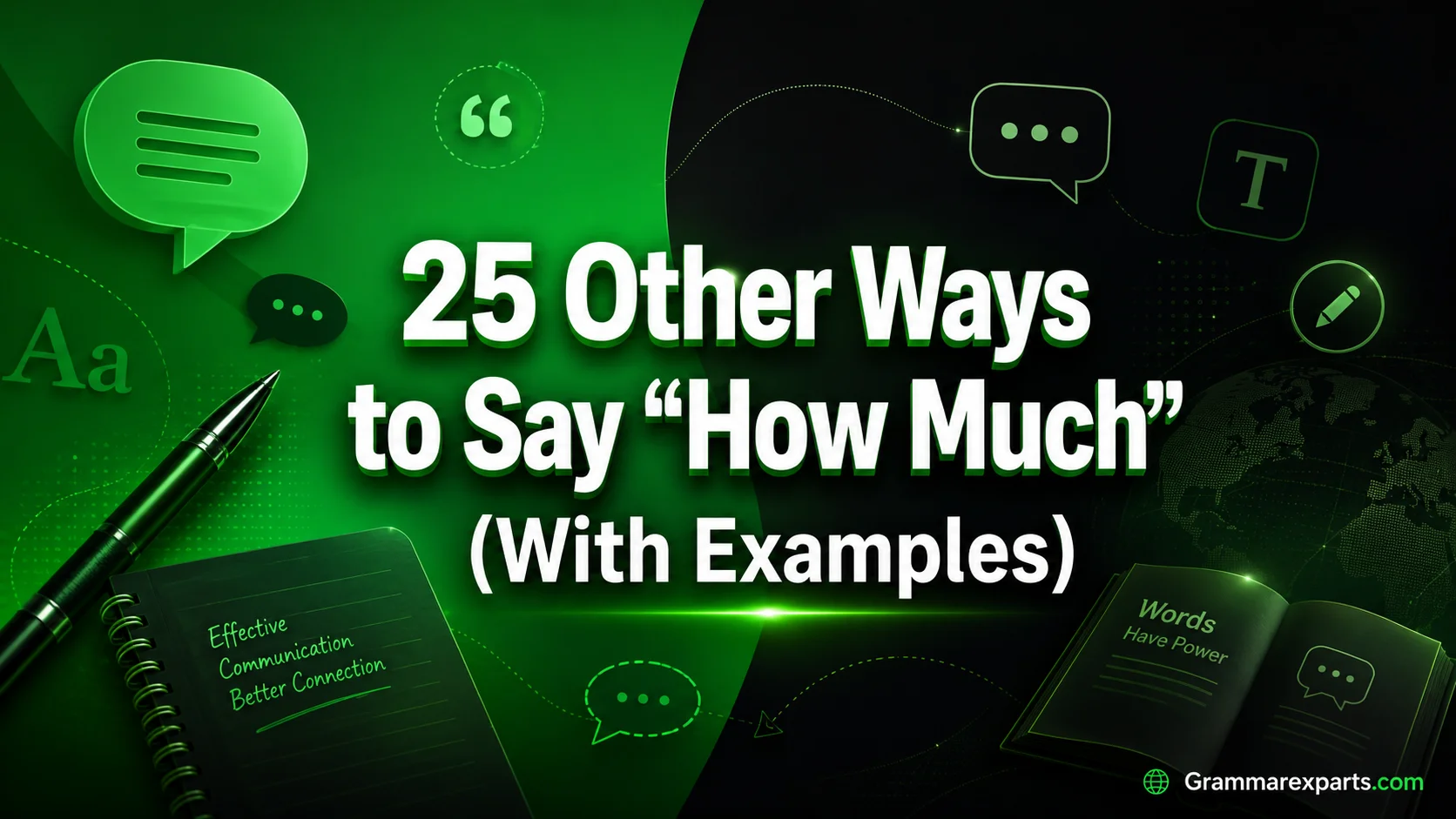 Other Ways to Say “How Much” (With Examples)