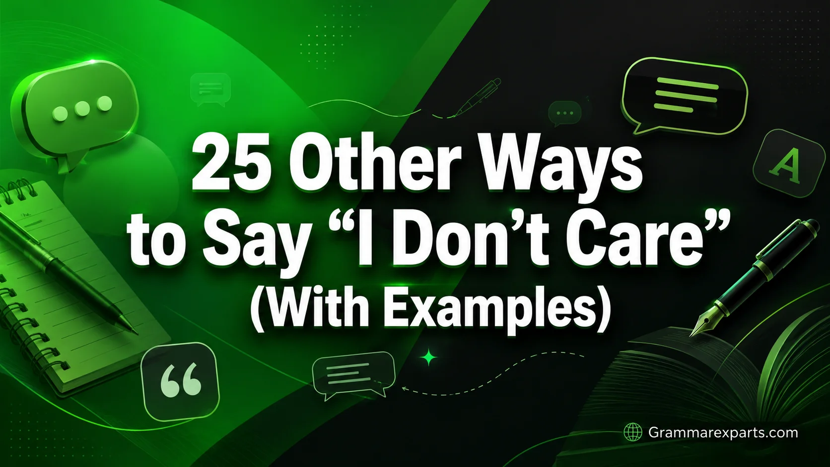 Other Ways to Say “I Don’t Care” (With Examples)