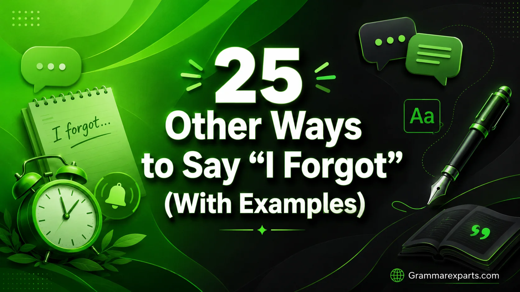 Other Ways to Say “I Forgot” (With Examples)