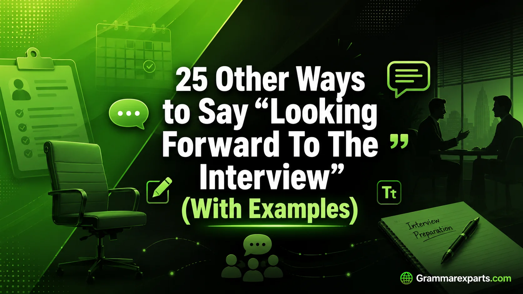 Other Ways to Say “Looking Forward To The Interview” (With Examples)