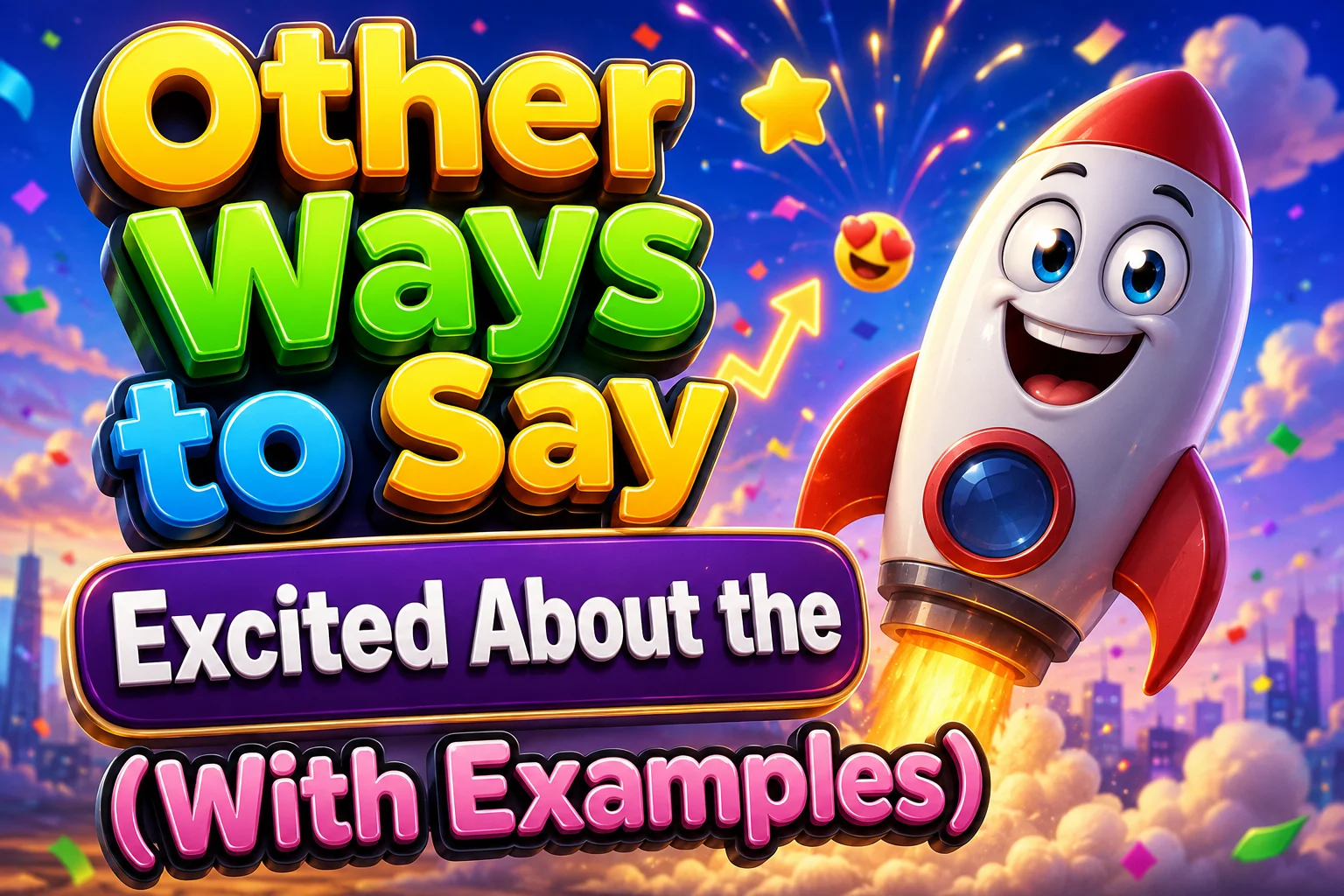 Other Ways to Say “Excited About the” (With Examples)