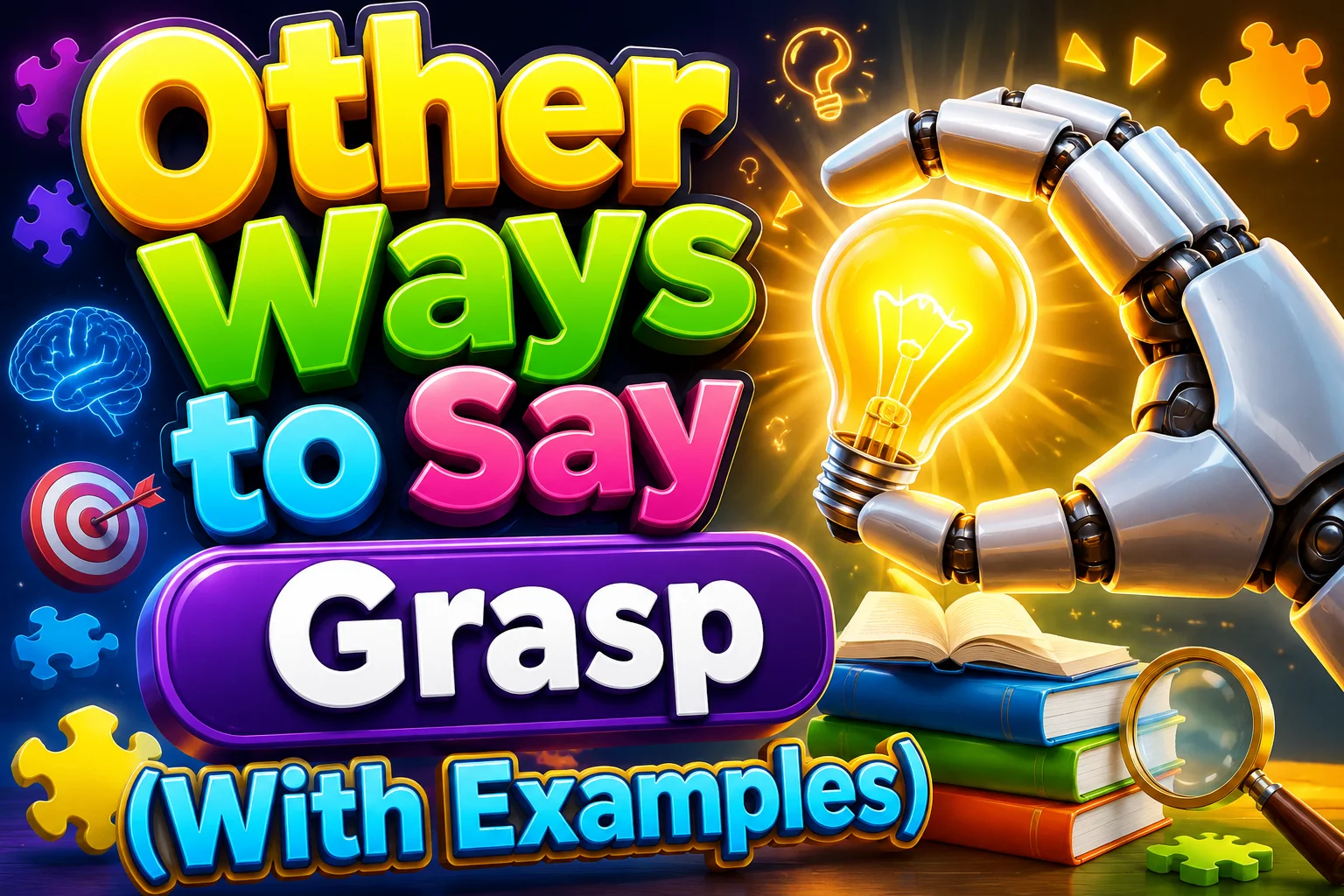 Other Ways to Say “Grasp” (With Examples)