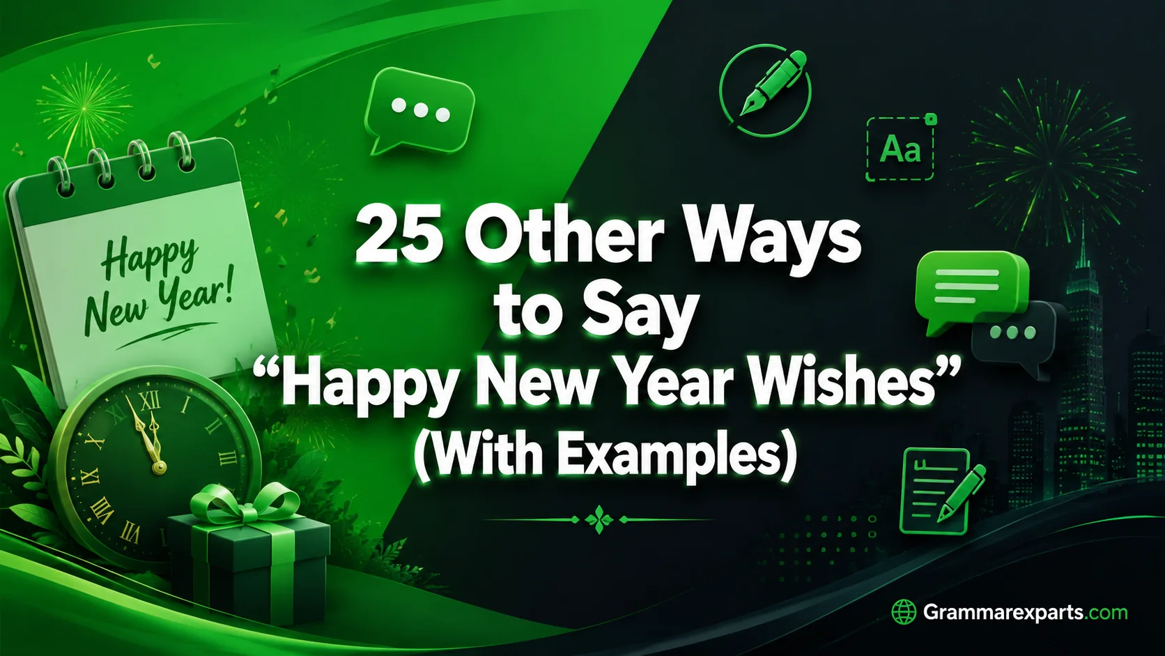 Other Ways to Say "Happy New Year Wishes" (With Examples)