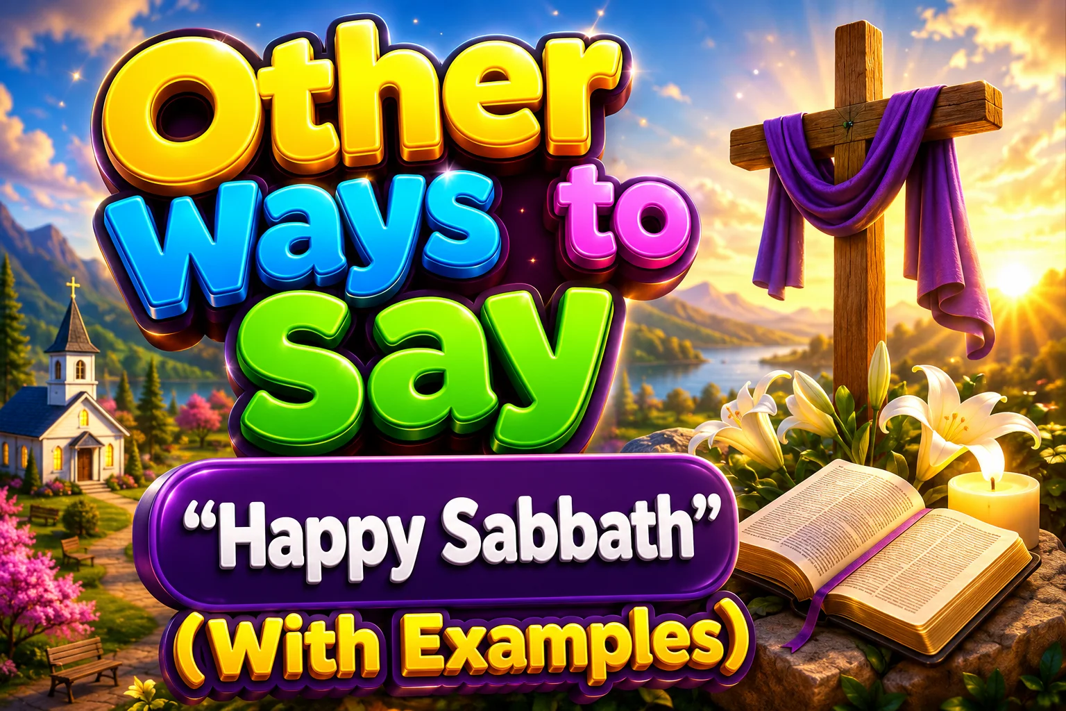 Other Ways to Say “Happy Sabbath” (With Examples)