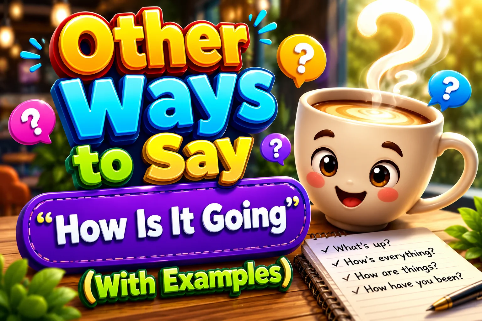 Other Ways to Say "How Is It Going" (With Examples)