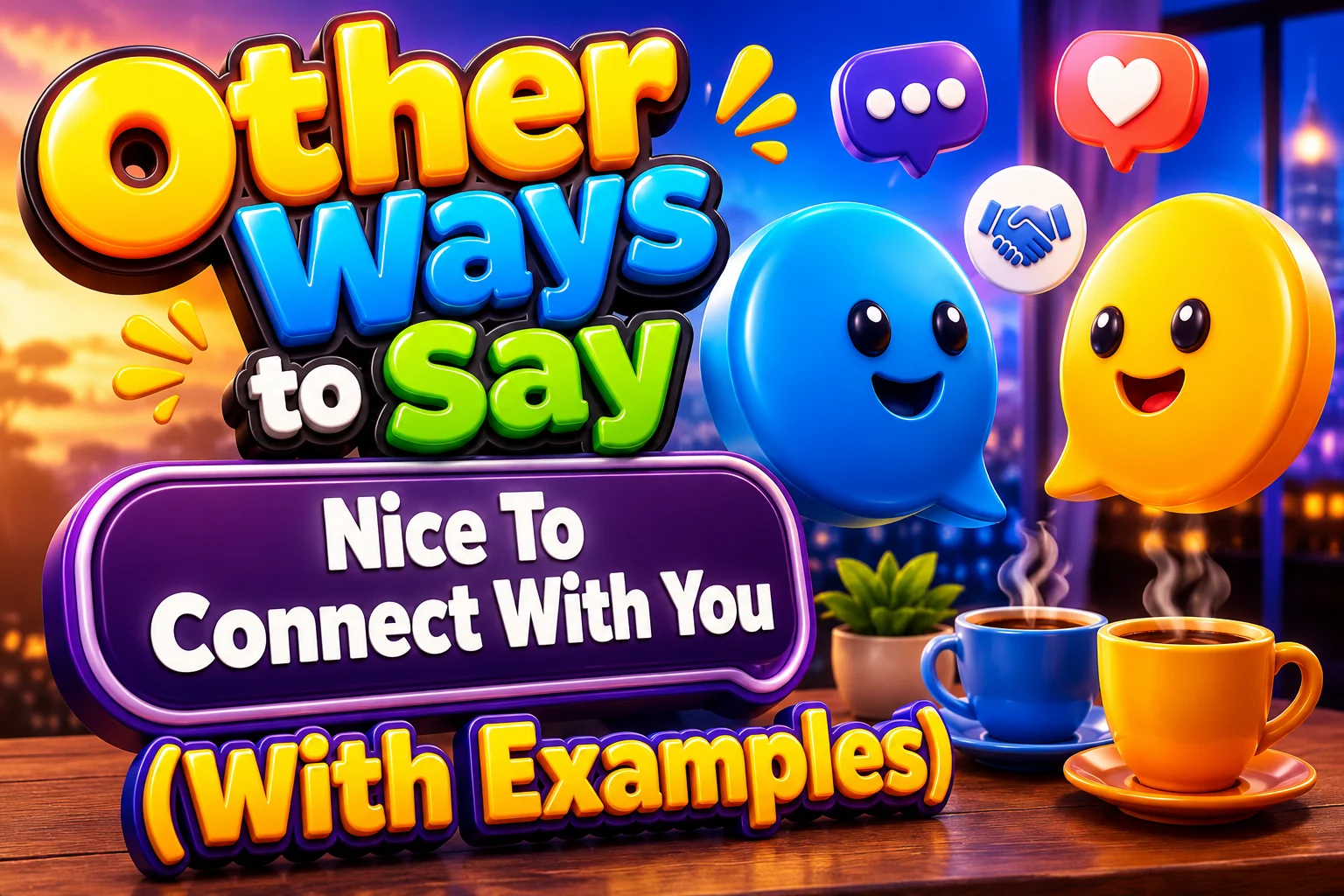Other Ways to Say “Nice To Connect With You” (With Examples)