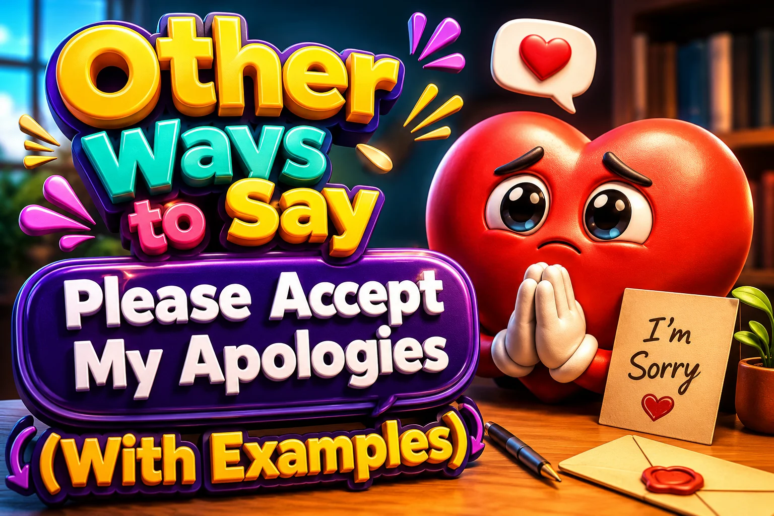 Other Ways to Say "Please Accept My Apologies" (With Examples)