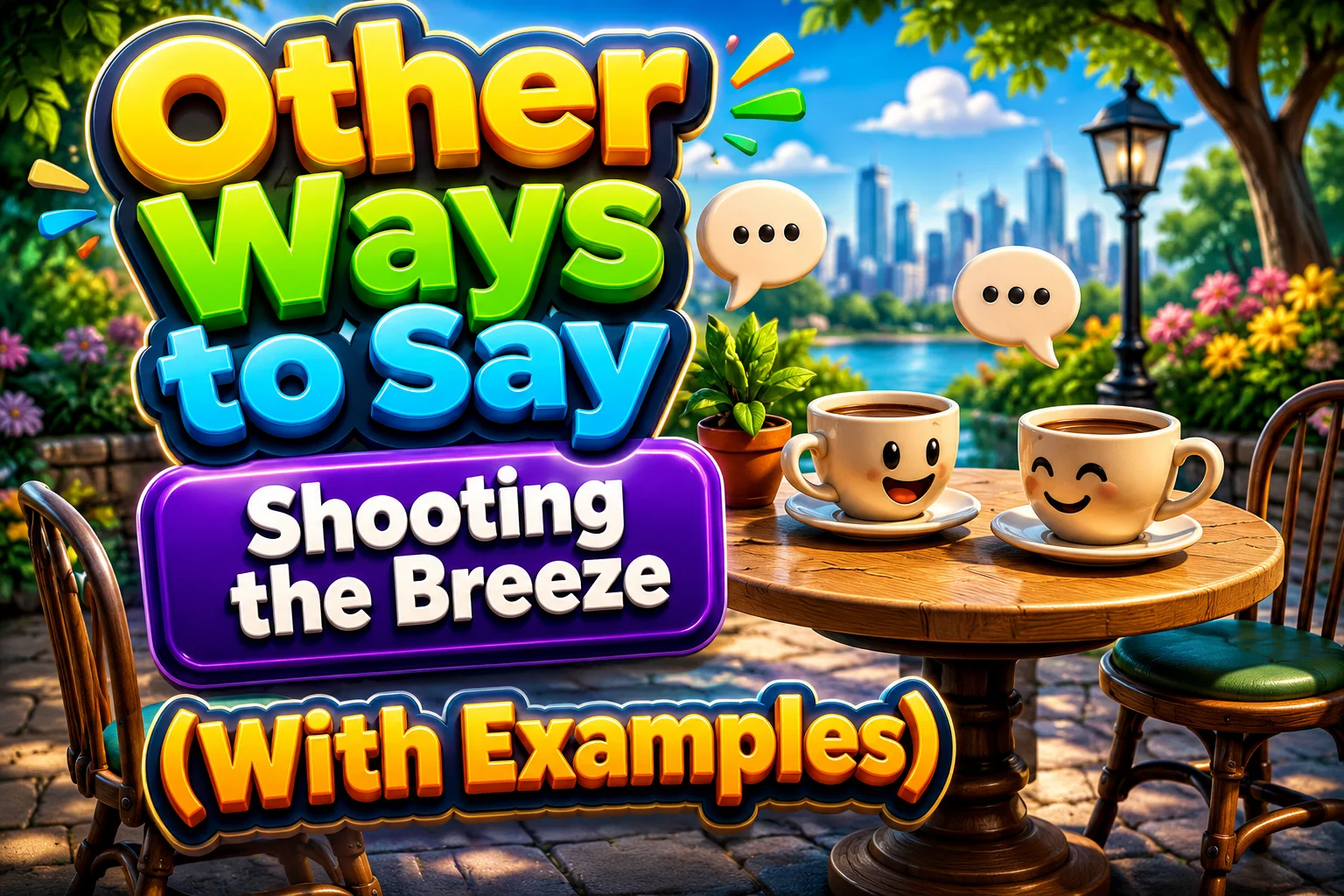 Other Ways to Say “Shooting the Breeze” (With Examples)