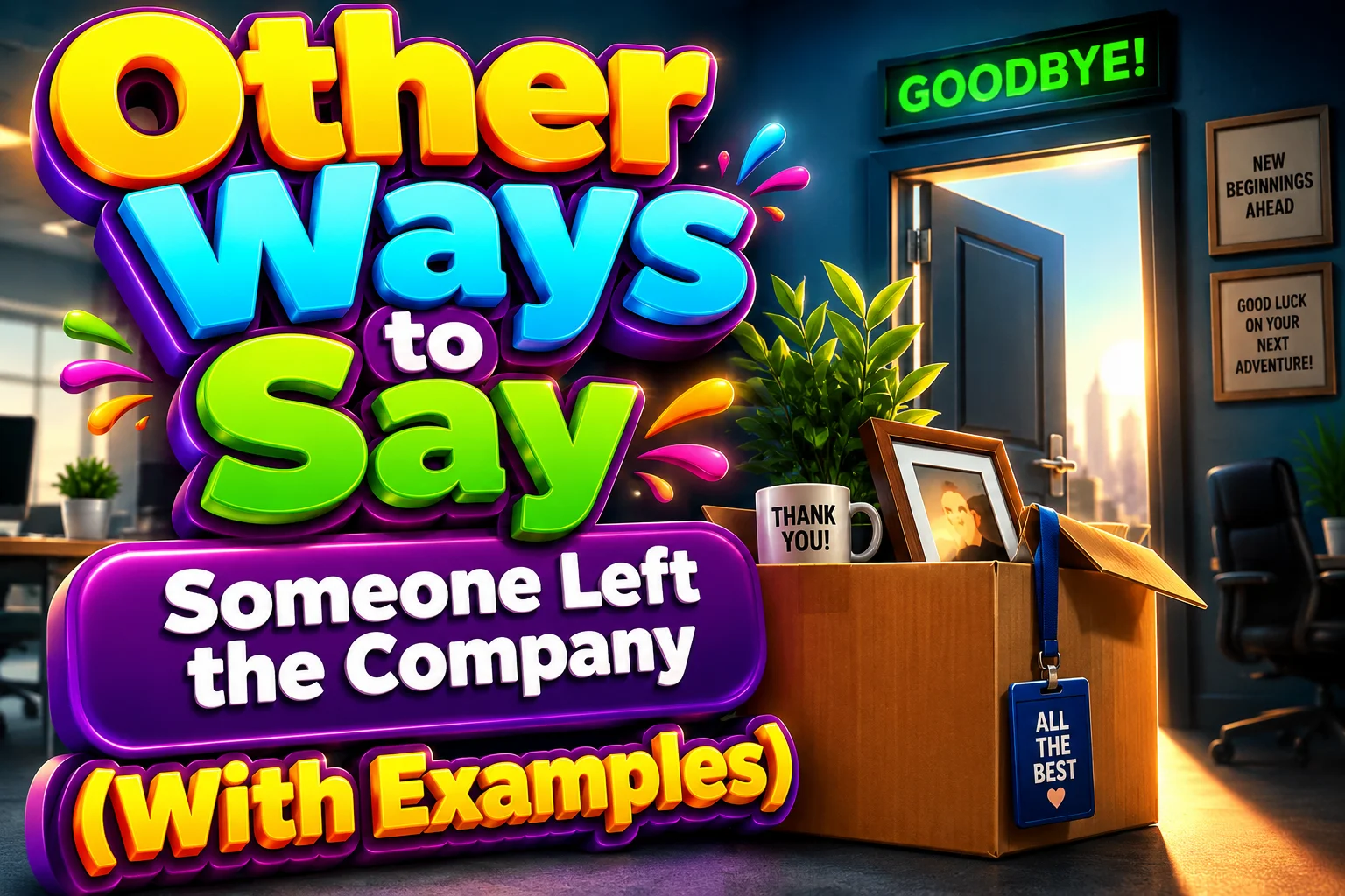 Other Ways to Say “Someone Left the Company” (With Examples)