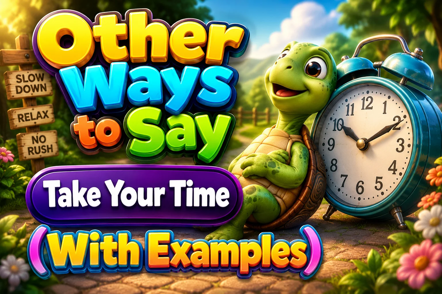 25 Other Ways to Say "Take Your Time" (With Examples)