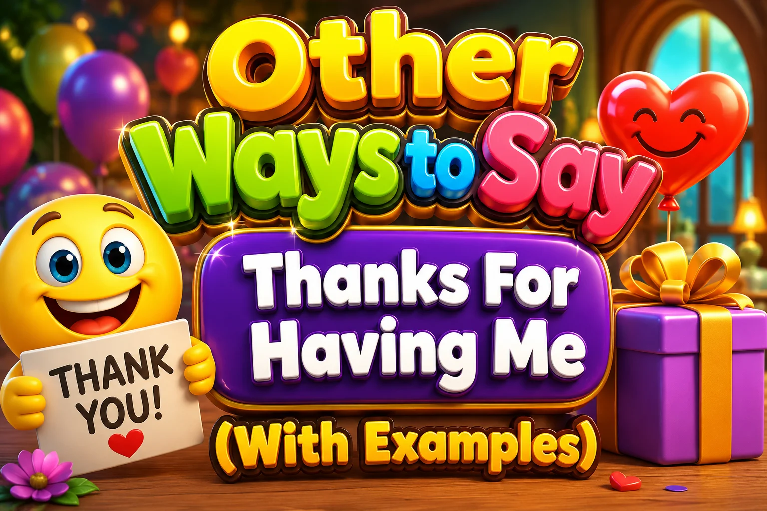 Other Ways to Say "Thanks For Having Me" (With Examples)