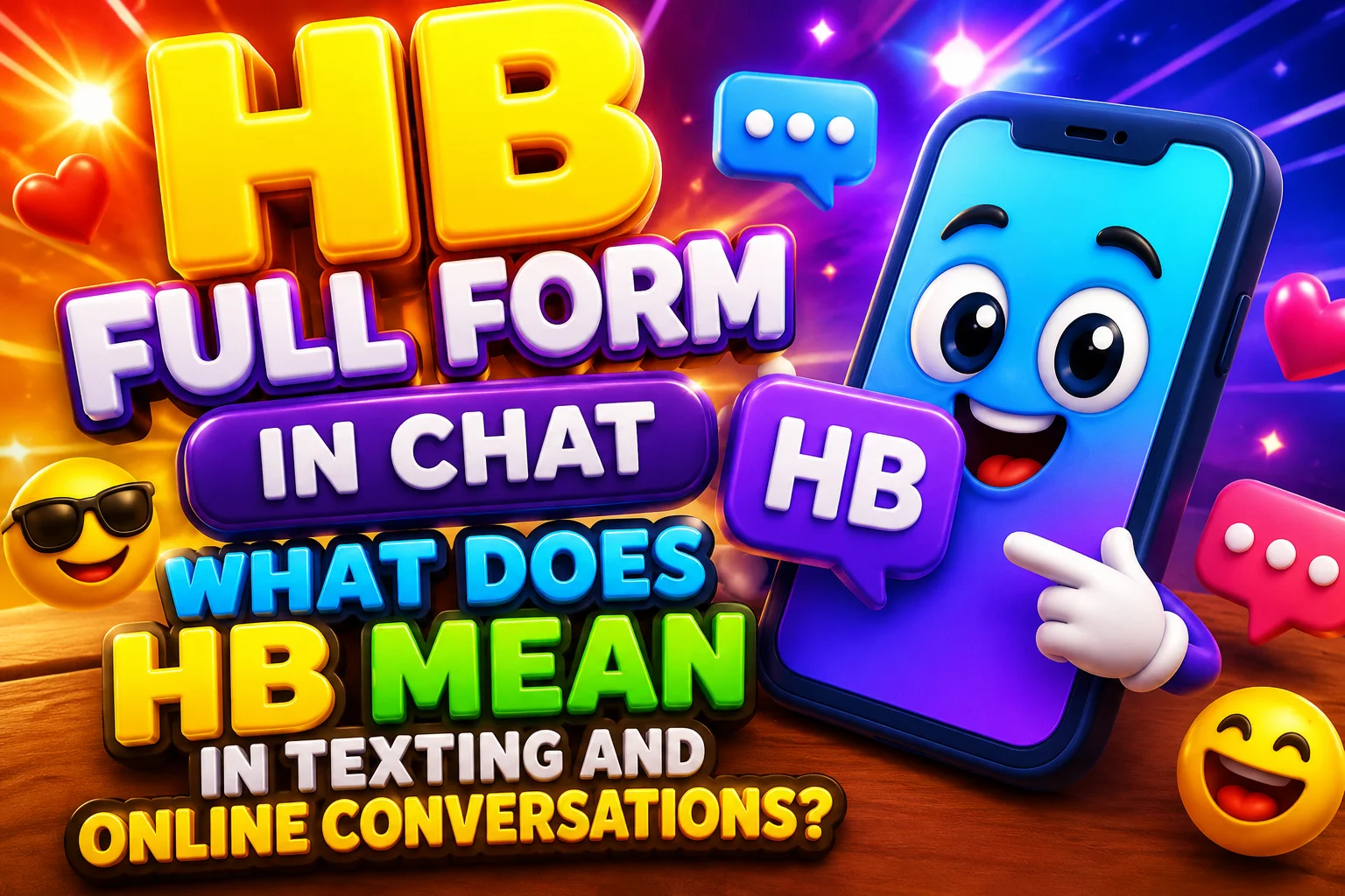 HB Full Form in Chat: What Does HB Mean in Texting and Online Conversations?