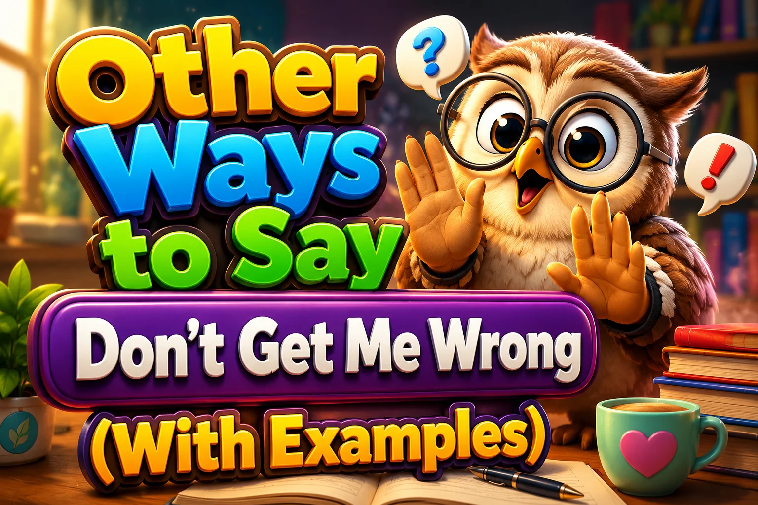 Other Ways to Say “Don’t Get Me Wrong” (With Examples)