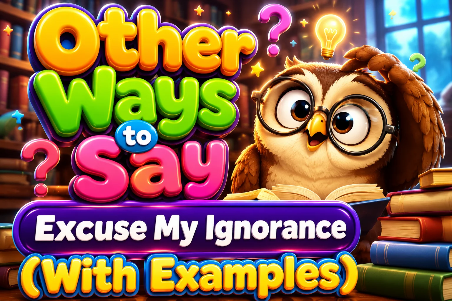Other Ways to Say “Excuse My Ignorance” (With Examples)