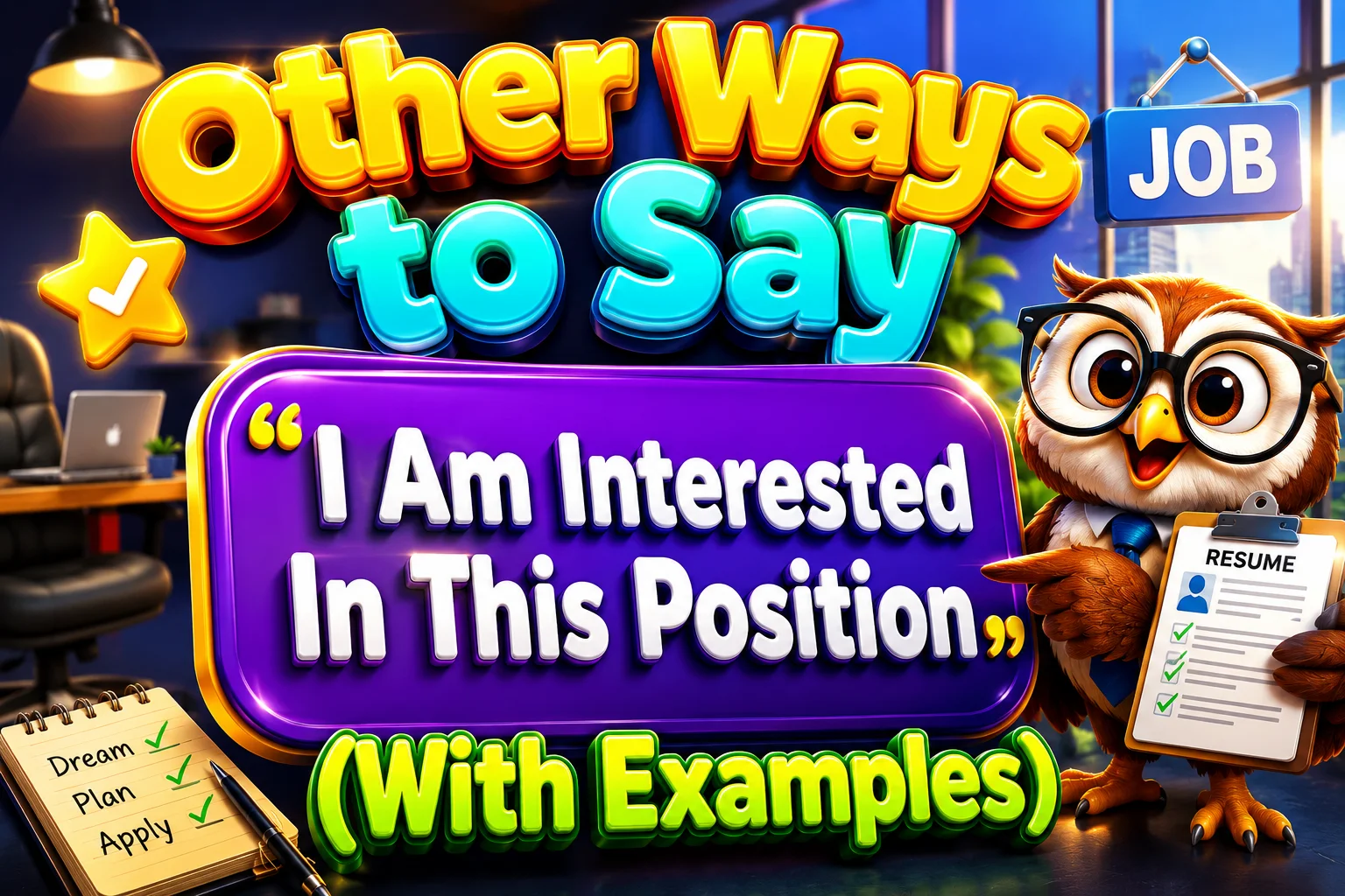Other Ways to Say “I Am Interested In This Position” (With Examples)