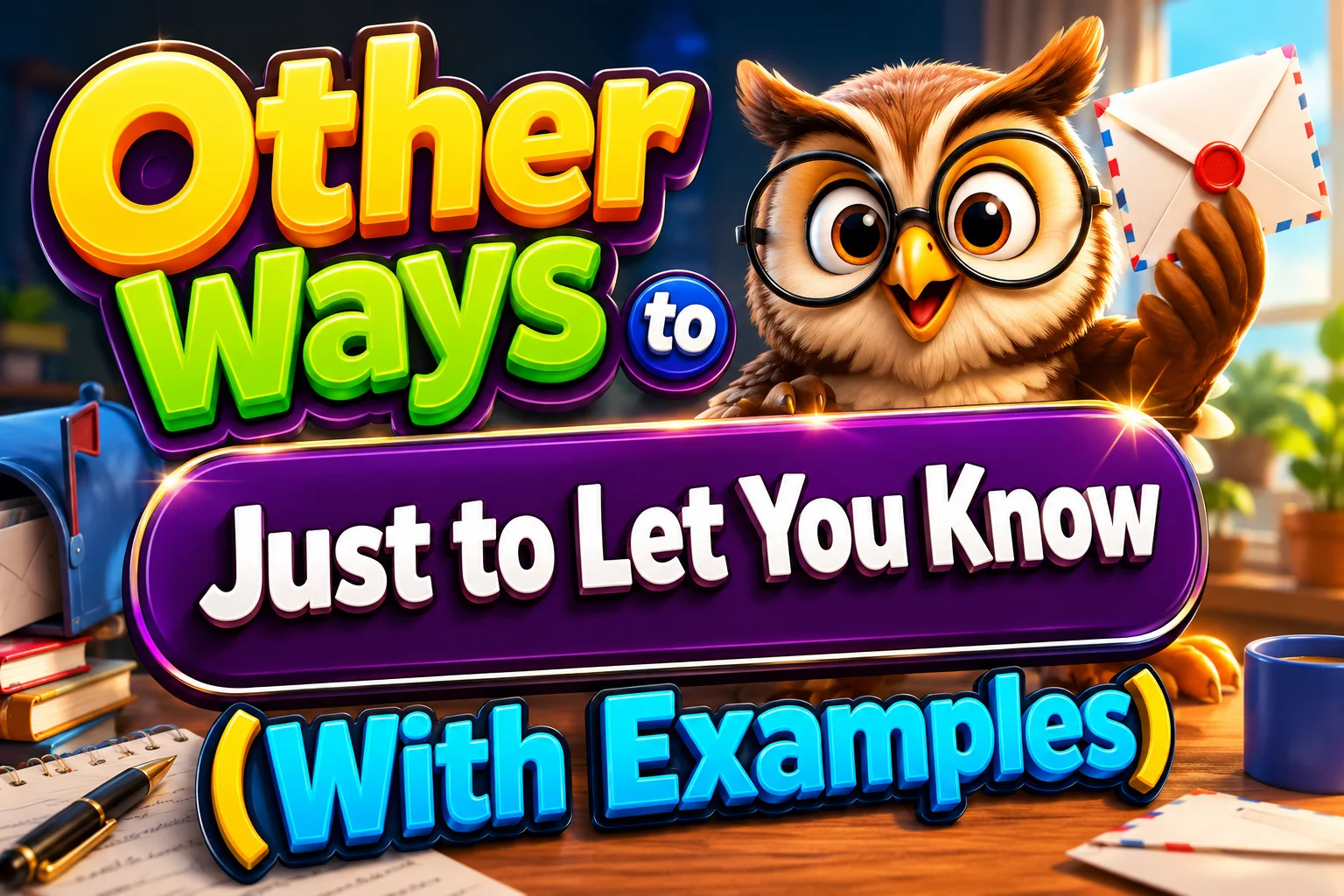 Other Ways to Say “Just to Let You Know” (With Examples)
