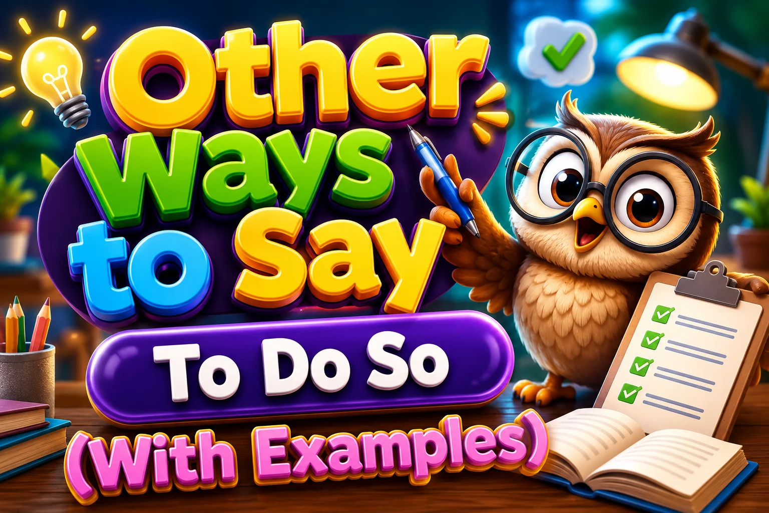 Other Ways to Say “To Do So” (With Examples)