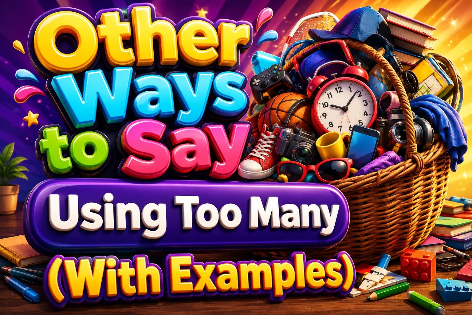 Other Ways to Say "Using Too Many" (With Examples)