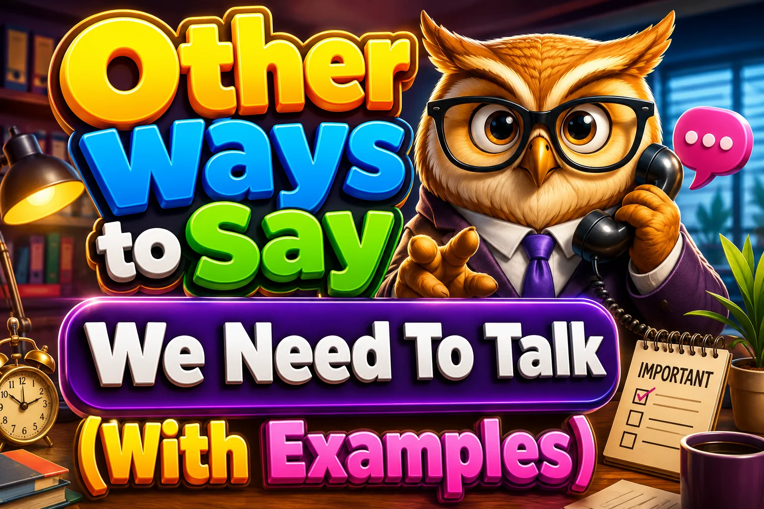 Other Ways to Say “We Need To Talk” (With Examples)