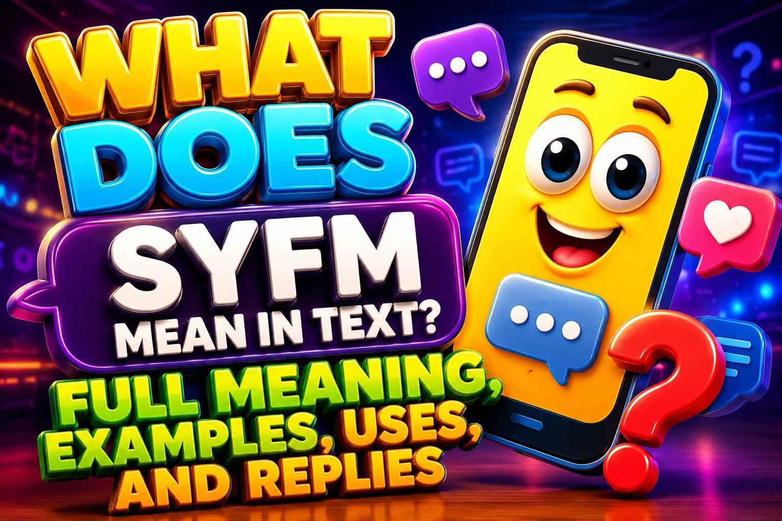 What Does SYFM Mean in Text? Full Meaning, Examples, Uses, and Replies