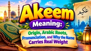 Akeem Meaning