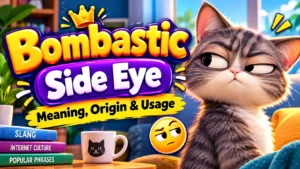 Bombastic Side Eye – Meaning, Origin & Usage