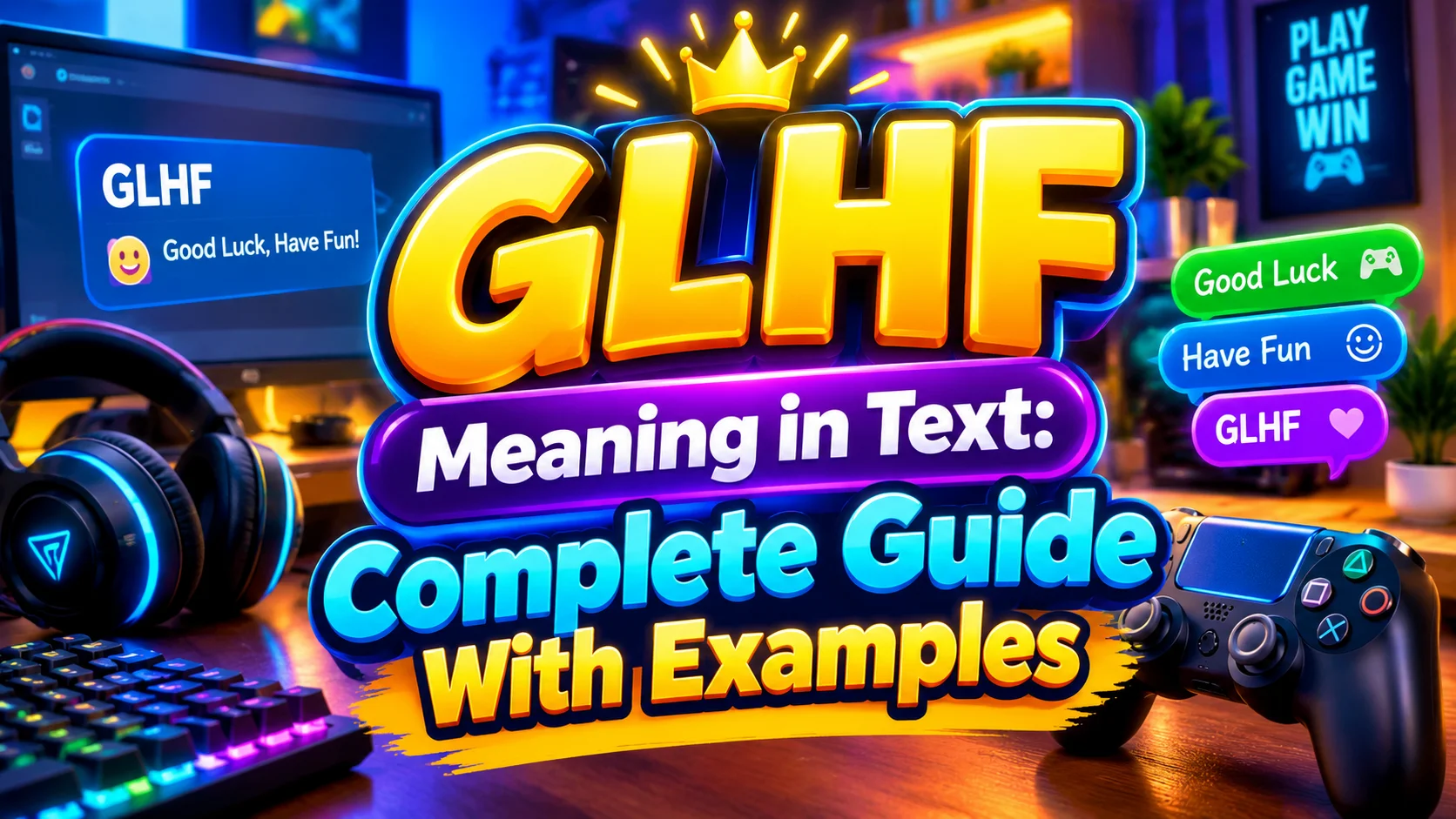 GLHF Meaning in Text: Complete Guide With Examples
