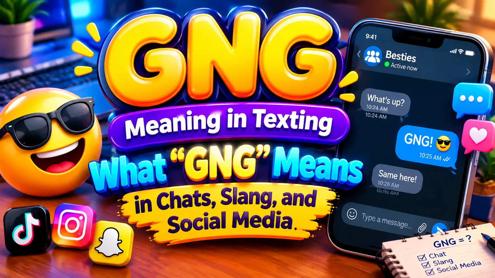 GNG Meaning in Texting