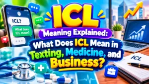 ICL Meaning Explained: What Does ICL Mean in Texting, Medicine, and Business?