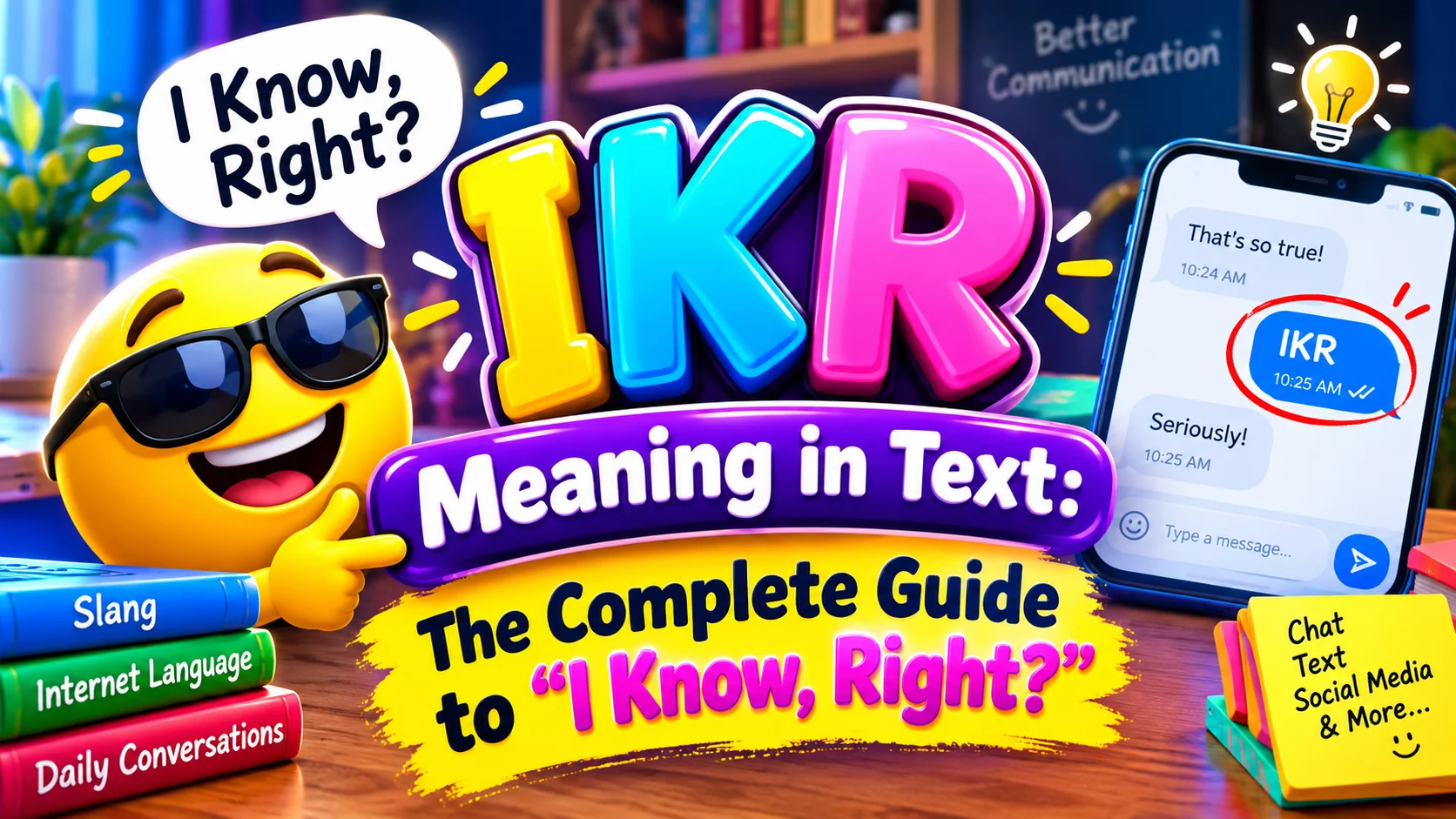 IKR Meaning in Text: The Complete Guide to “I Know, Right?”