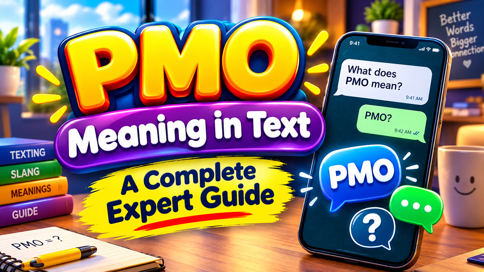 PMO Meaning in Text