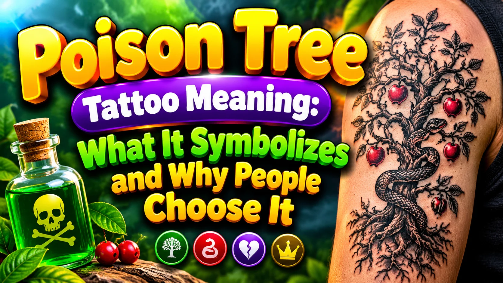 Poison Tree Tattoo Meaning: What It Symbolizes and Why People Choose It